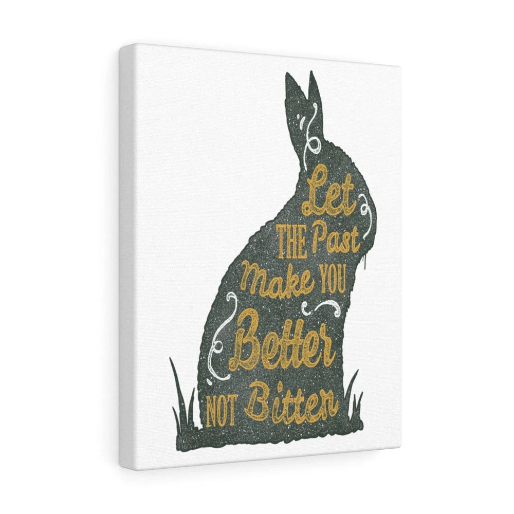 Inspirational Wall Art Better Not Bitter Wall Art Motivation for Inspiring